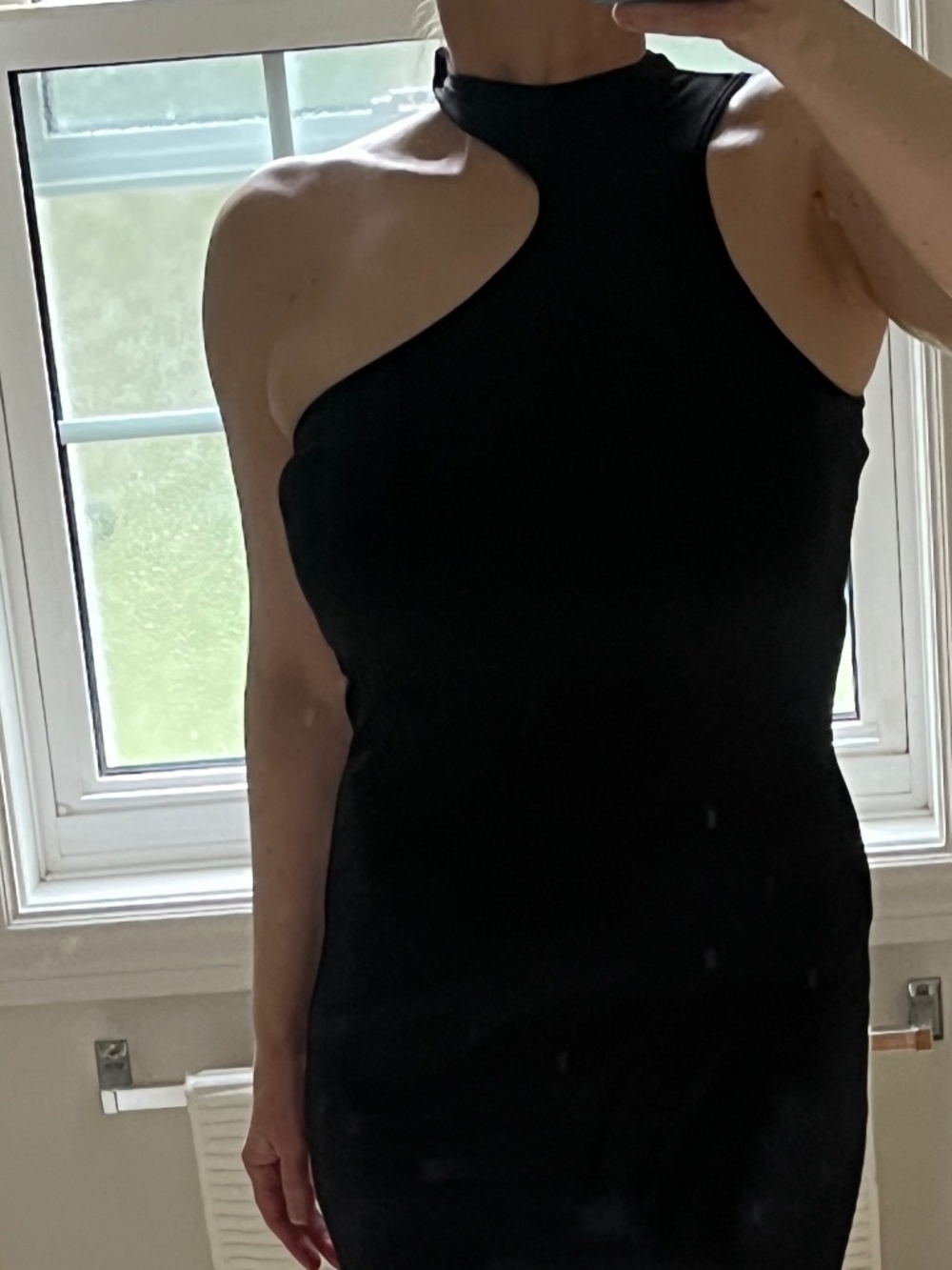 Slinky Black Dress